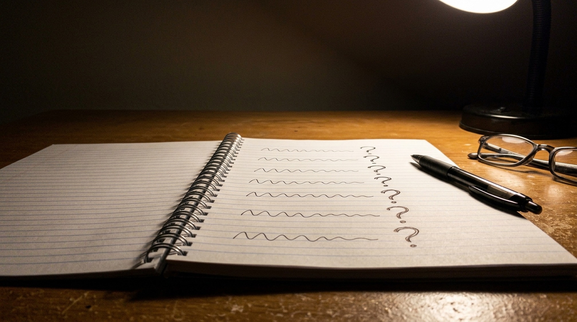 PJに関する疑問を書き出したノート