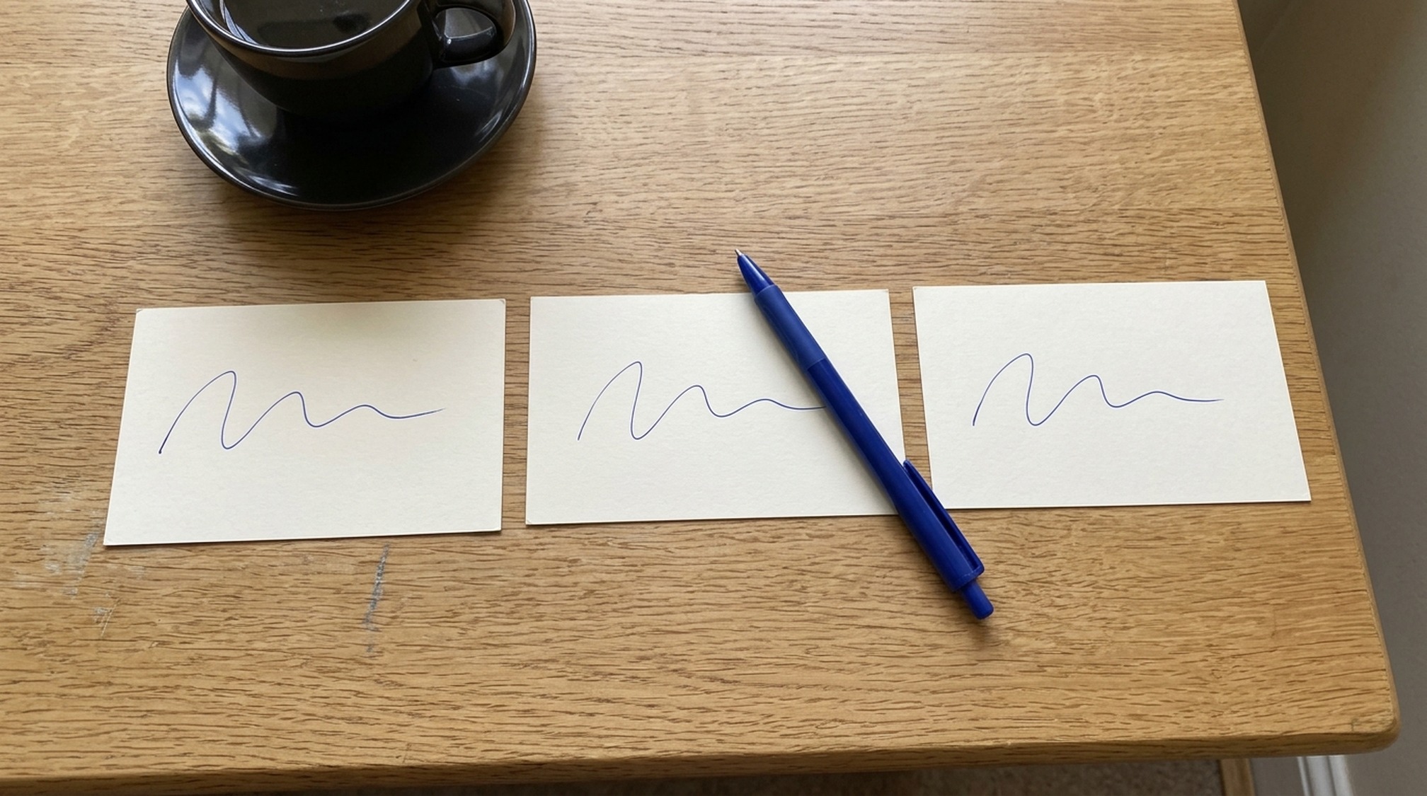 パパ活の2回目に何をするか3つの案を書き出したノート